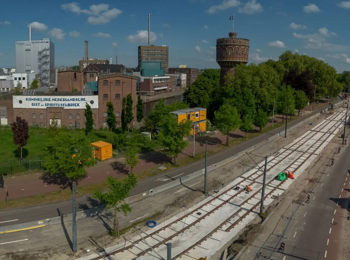 Lightrail project Van Gelder