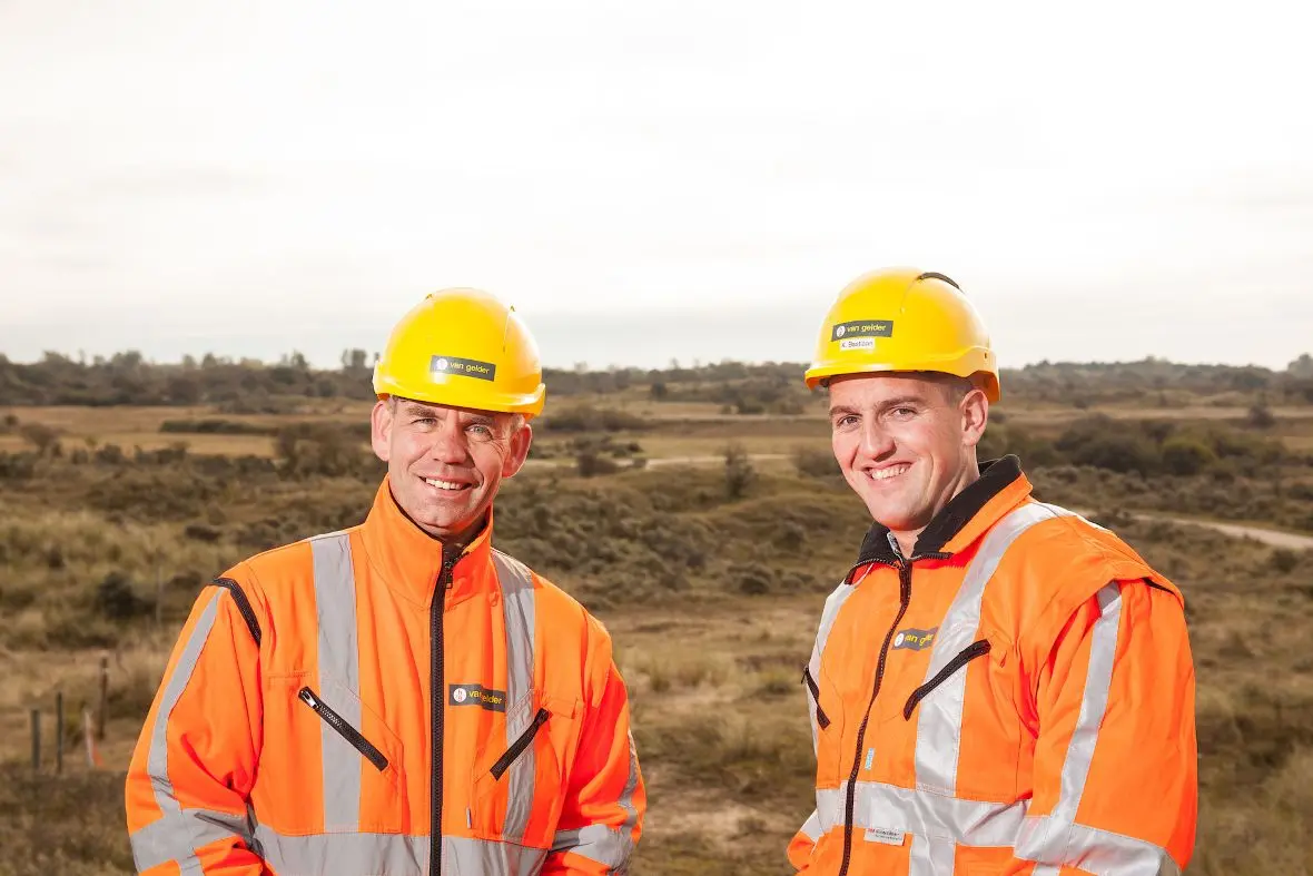 Twee projectleiders op project